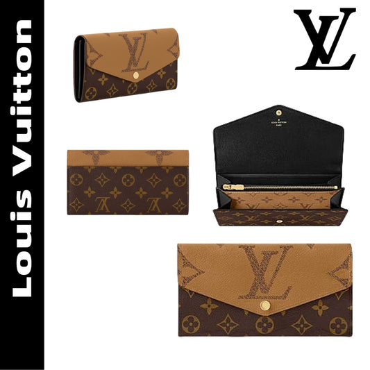 【ルイヴィトン】定番人気♪ ポルトフォイユ・サラ 長財布