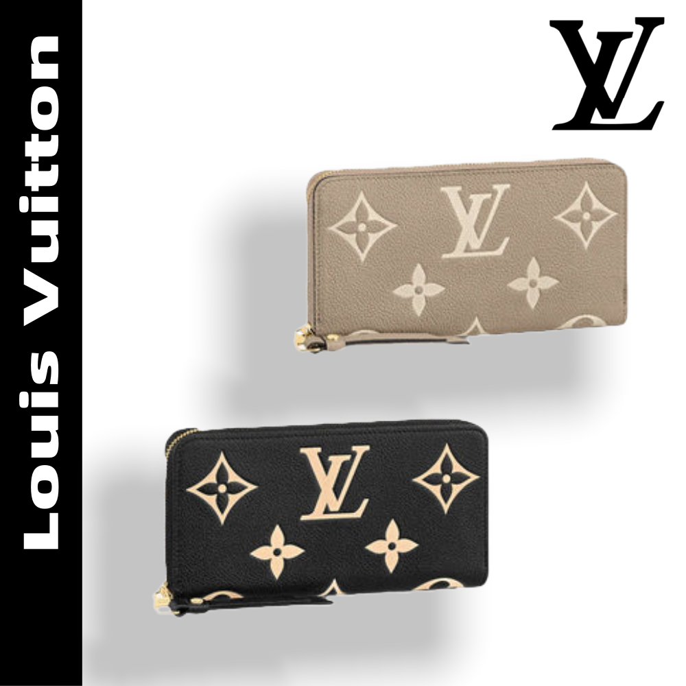 【ルイ・ヴィトン】上品なバイカラーがお洒落♪ 長財布 優れたデザインM82338