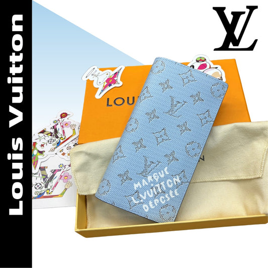 【ルイヴィトン】25SS★ ポルトフォイユ・ブラザ 長財布 お洒落