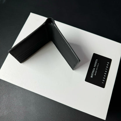 【ボッテガヴェネタ】人気★カセット 二つ折り財布  黒