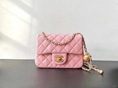 【シャネル】新作♪大人気の斜め掛け♡Flap Bag Gold Ball-選べる4色