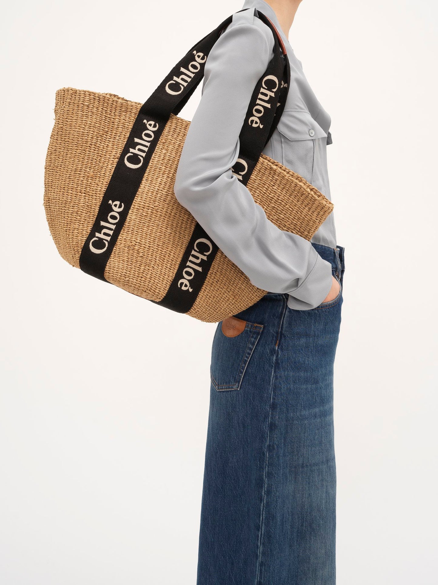 【クロエ】新作★大人気★春と夏定番人気♪かごバッグ ウッディ