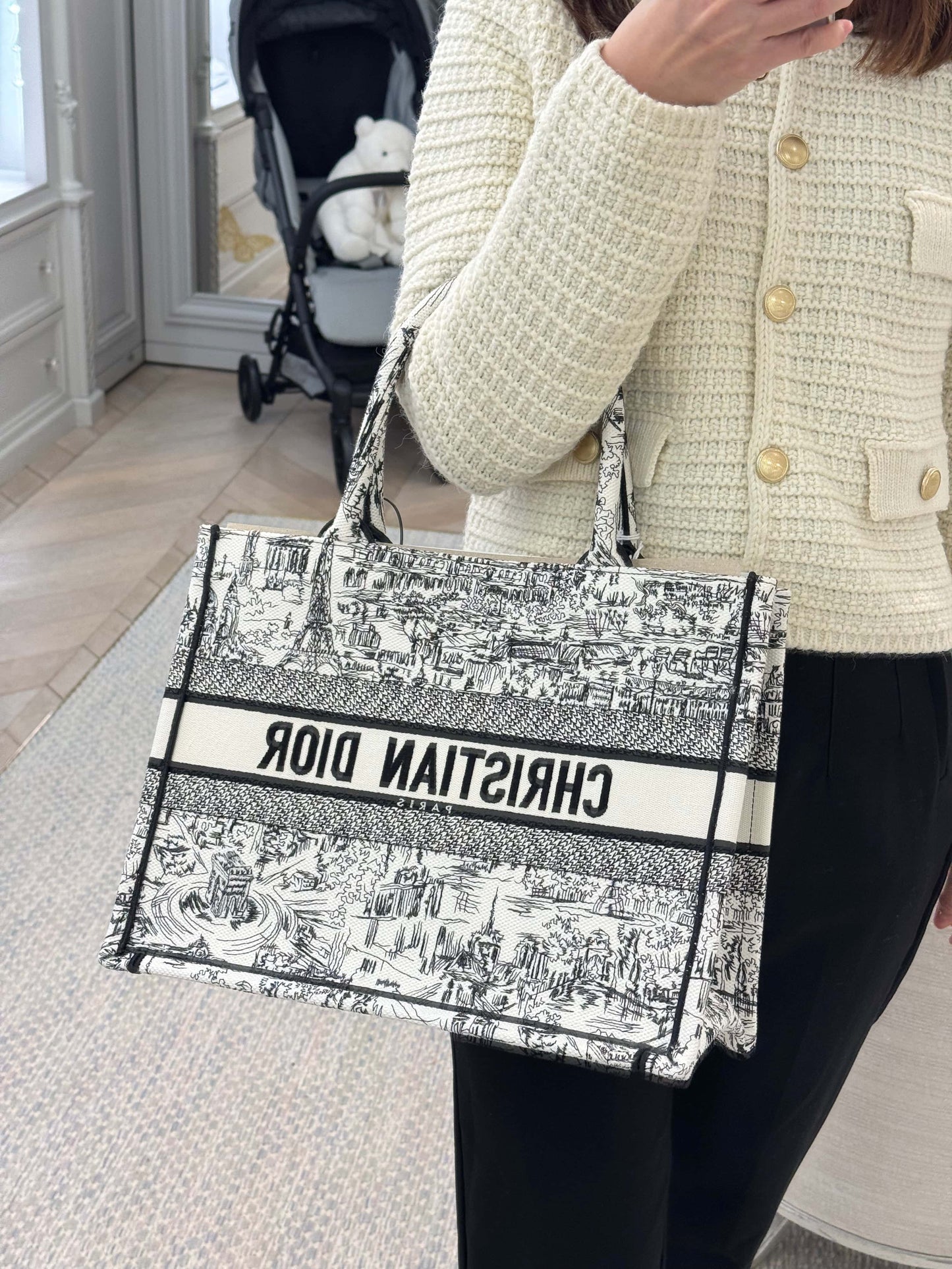 【ディオール】早い者勝ち ディオール ブックトート ミディアム