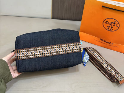 【エルメス】希少◆2wayバッグにも★GMサイズ ポーチ