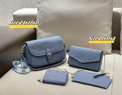 【ルイヴィトン】☆ラグジュアリー4点セット｜高級感溢れるデザイン、コスパ最強♪今すぐオンラインでチェック！