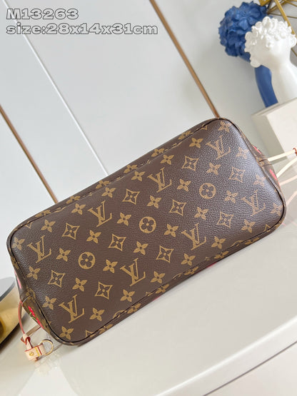 【ルイヴィトン】超希少！限定コラボLVxTM ネヴァーフル MM  13263