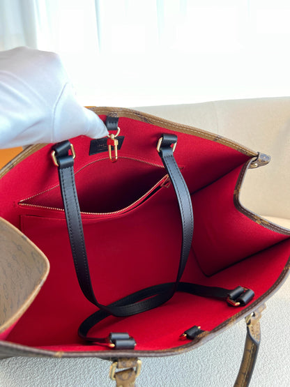 【ルイヴィトン】★お洒落メンズへ★レディース♪オンザゴー MM トートバッグM45321