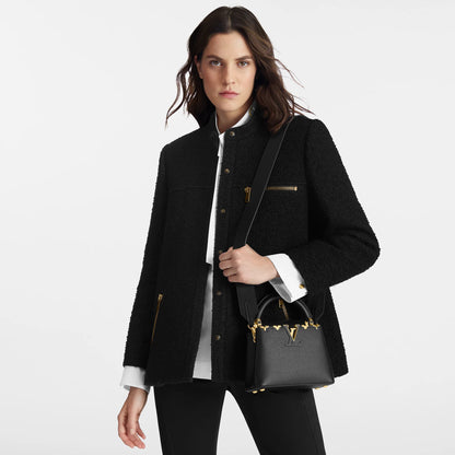 【ルイヴィトン】大人気♡ カプシーヌ ミニ ブラックM56669