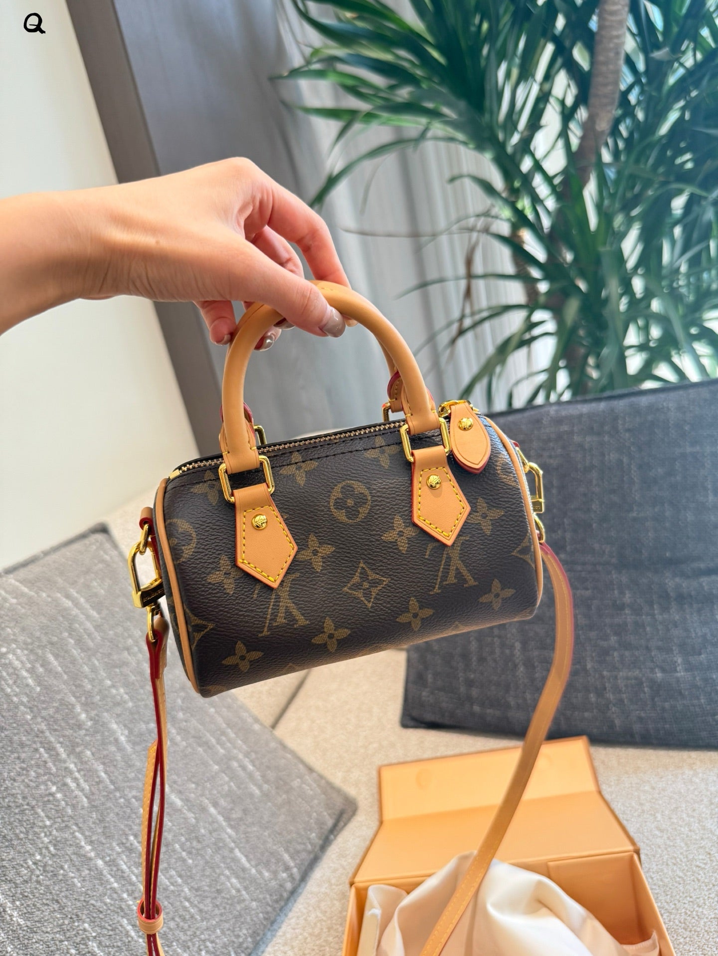 【ルイヴィトン】★Nano Speedy 16ショルダーバッグ