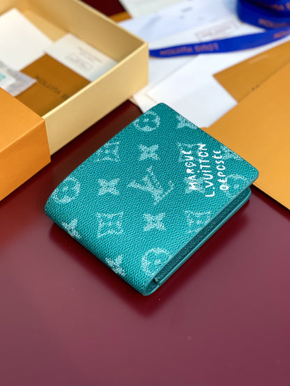 【ルイヴィトン】カード＆名刺入れ付多用途長財布 今季注目♪2色展開