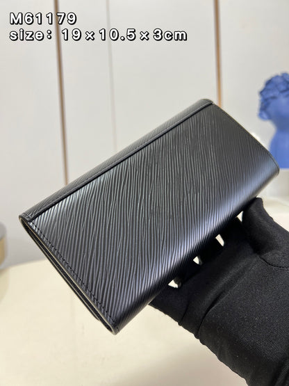 【ルイヴィトン】洗練デザイン限定★希少色あり★ツイスト長財布