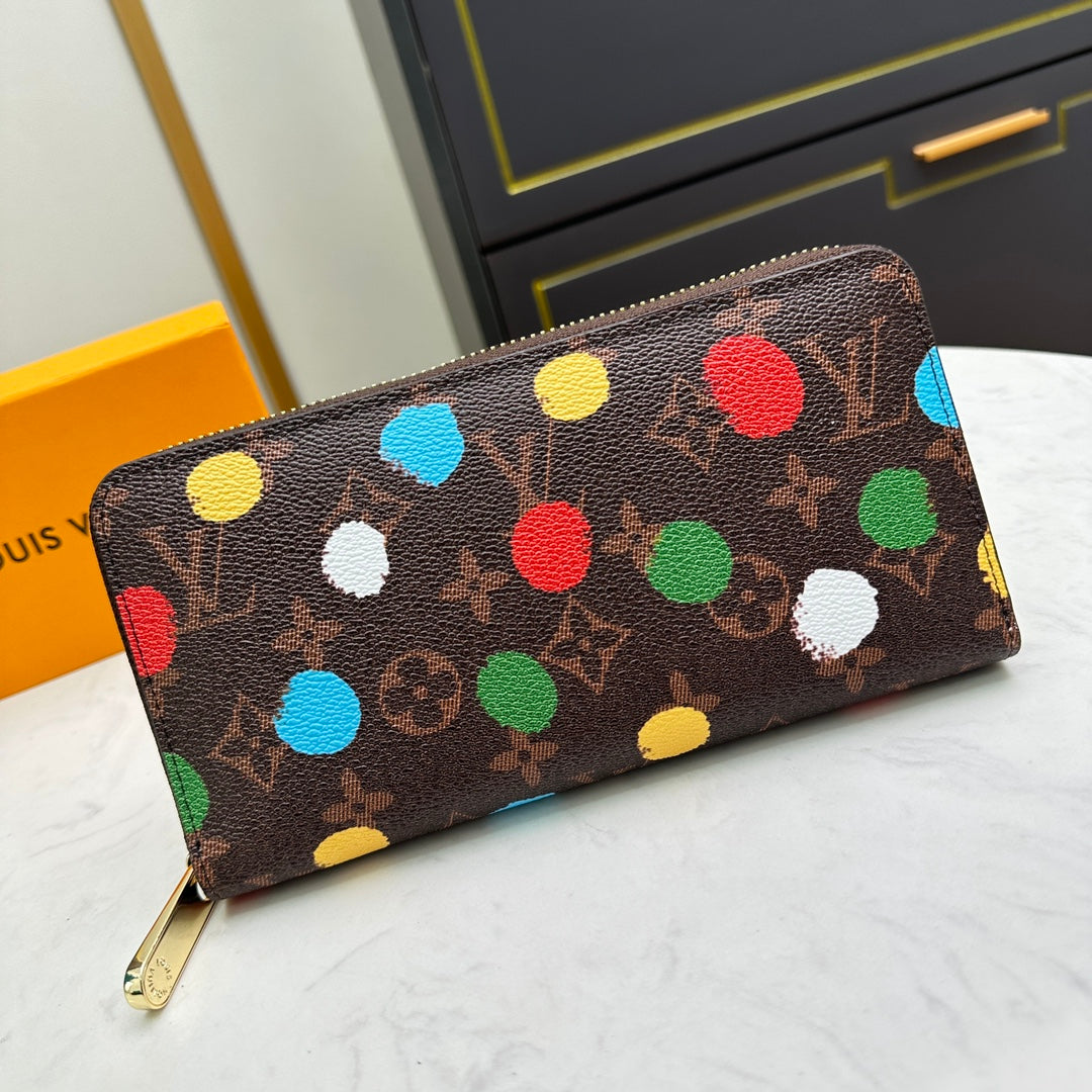 【ルイヴィトン】LV×YKジッピーウォレット 芸術と実用性の融合 数量限定